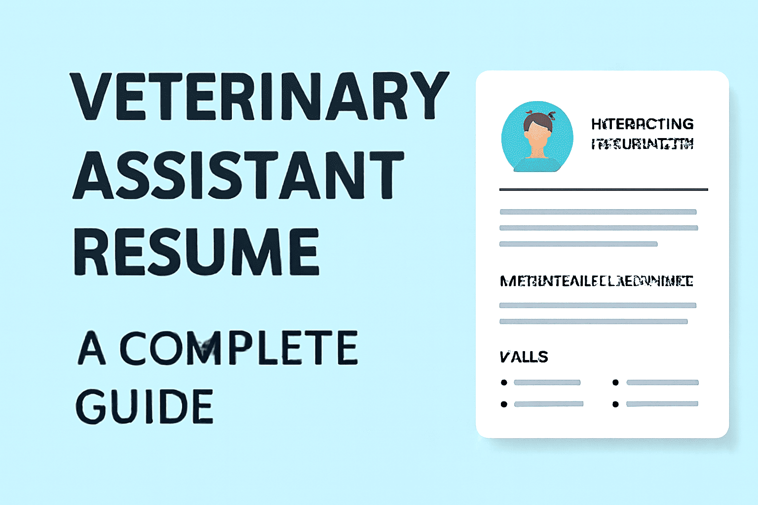 Veterinary Assistant Resume