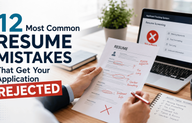 12 Most Common Resume Mistakes That Get Your Application Rejected