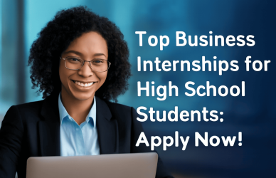 Business internships for high school students